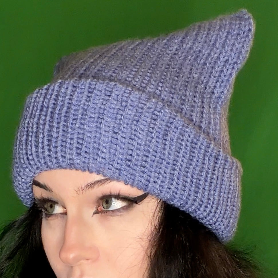cornflower blue cat hat!!